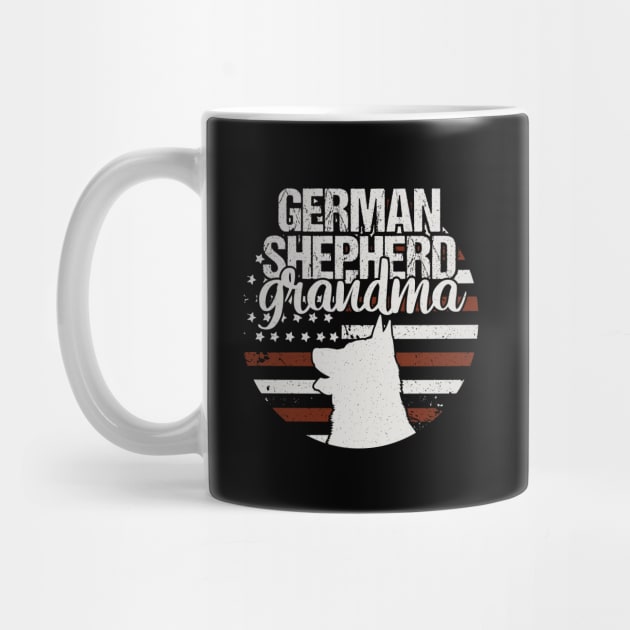 German Shepherd Grandma by Tesszero